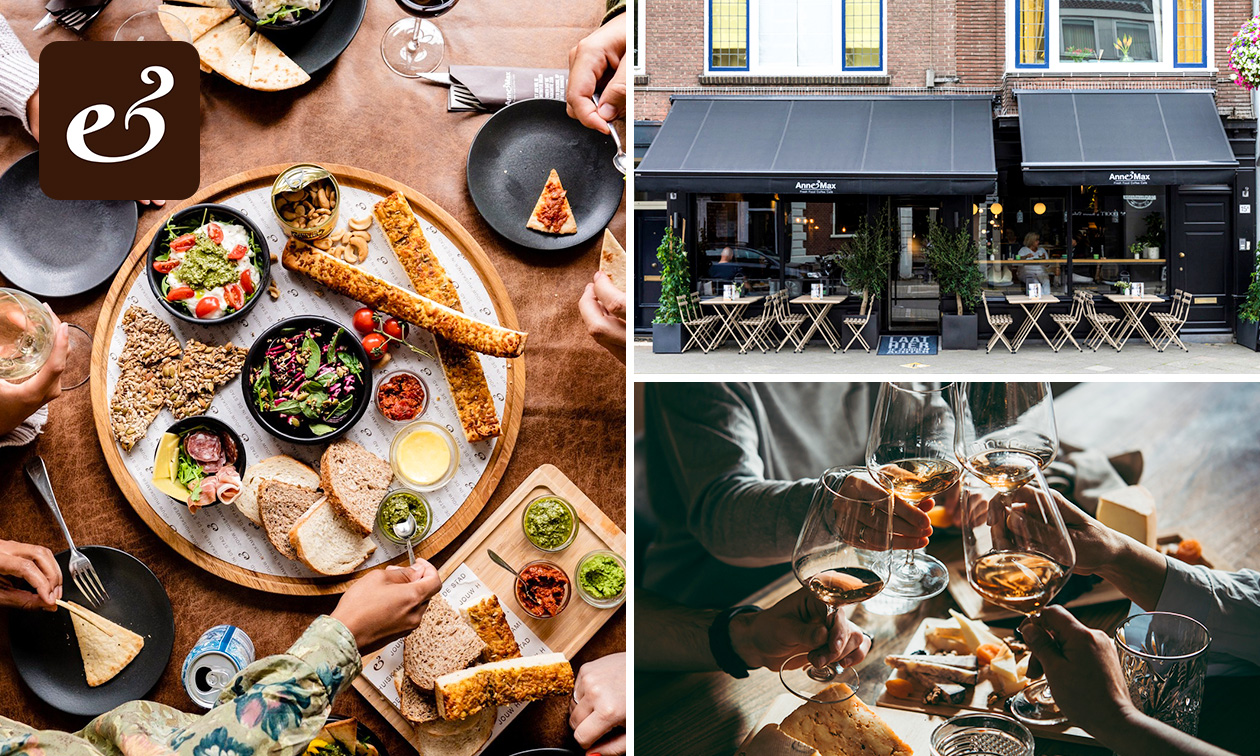Anne&Max BR Utrecht, Borrelplank in hartje Utrecht bespaar 48% in