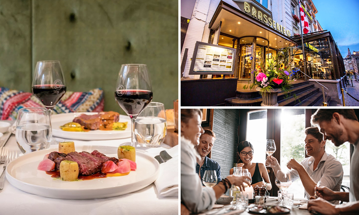 Brasserie Cé (Hotel Central), 4-gangen keuzediner in hartje Den Bosch