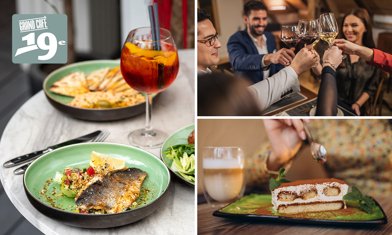 Brasserie de Negentiende, 3-gangendiner à la carte save 44% in Haarlem
