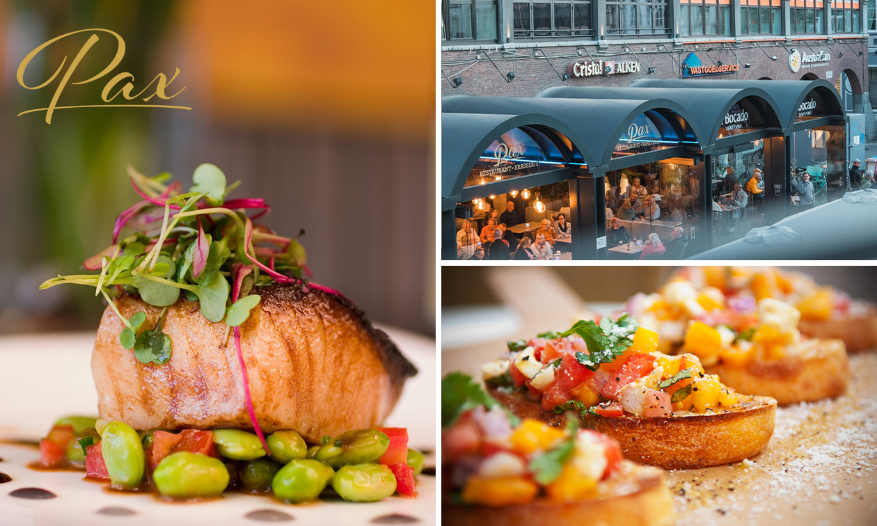 Brasserie Pax, 3gangen keuzediner in Hasselt bespaar 40 in Hasselt