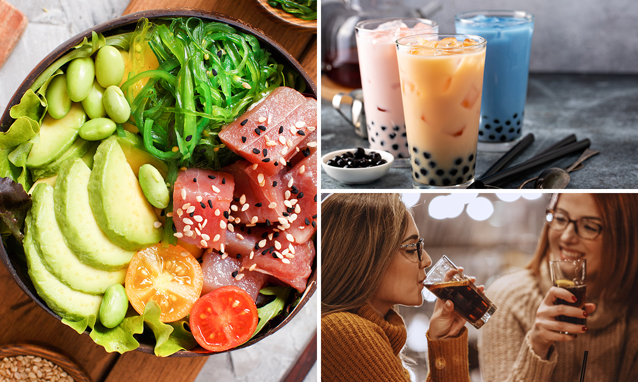 Café de EL, Pokébowl met bubble tea óf gerecht met frisdrank afhalen