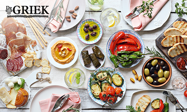 De Griek Gouda, Grieks 2-gangendiner bij De Griek in hartje Gouda