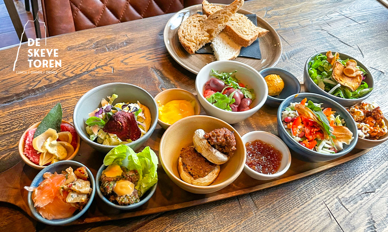 De Skeve Toren, 3-gangen proeverijdiner bij De Skeve Toren in hartje