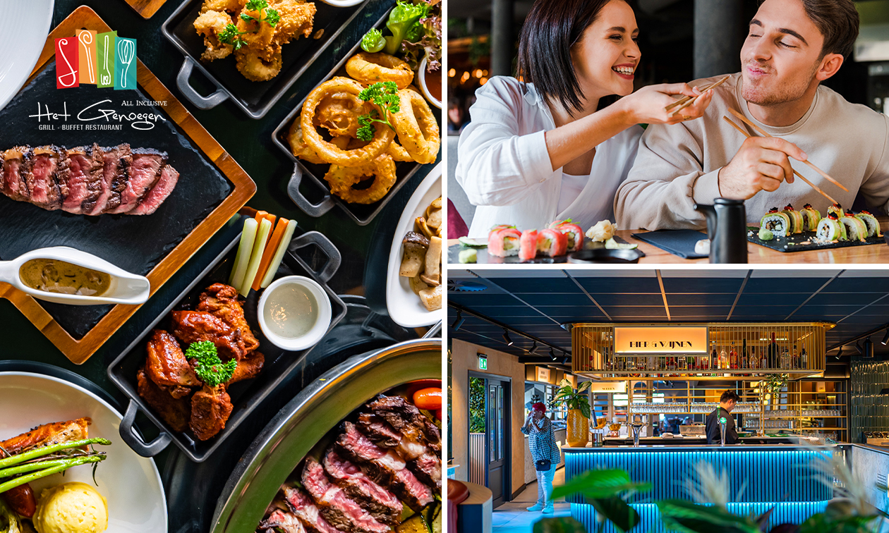 Het Genoegen Beneden-Leeuwen, All-You-Can-Eat & Drink (2,5 uur) bespaar