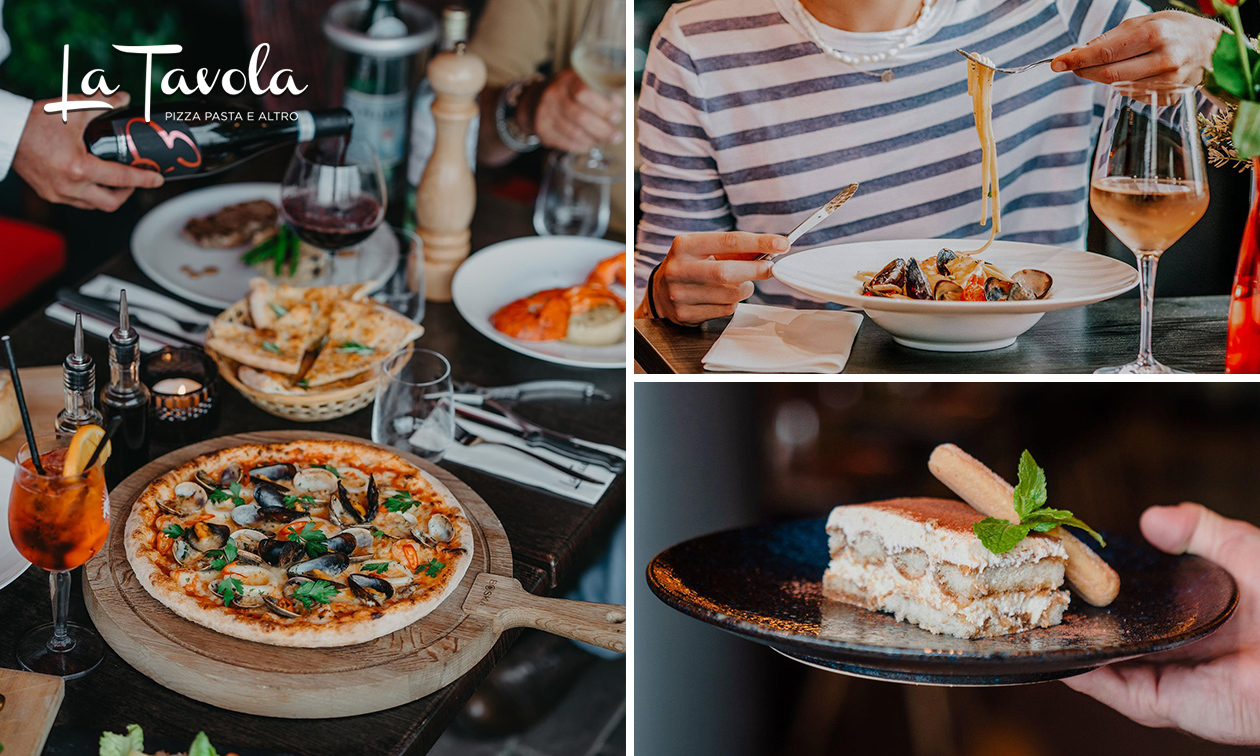 La Tavola Ristorante, 3gangendiner à la carte bij La Tavola bespaar 22