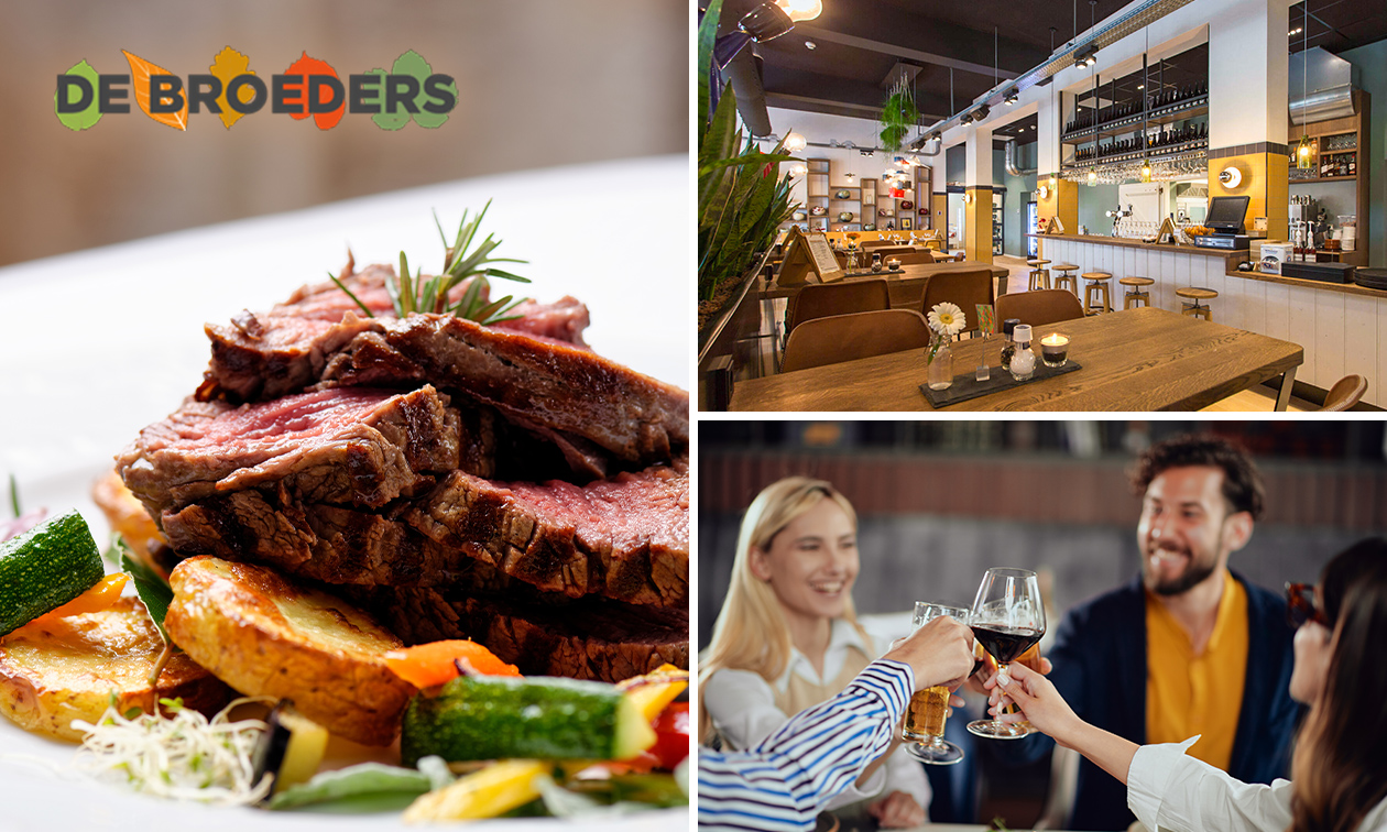Restaurant De Broeders, 4-gangendiner bij restaurant De Broeders