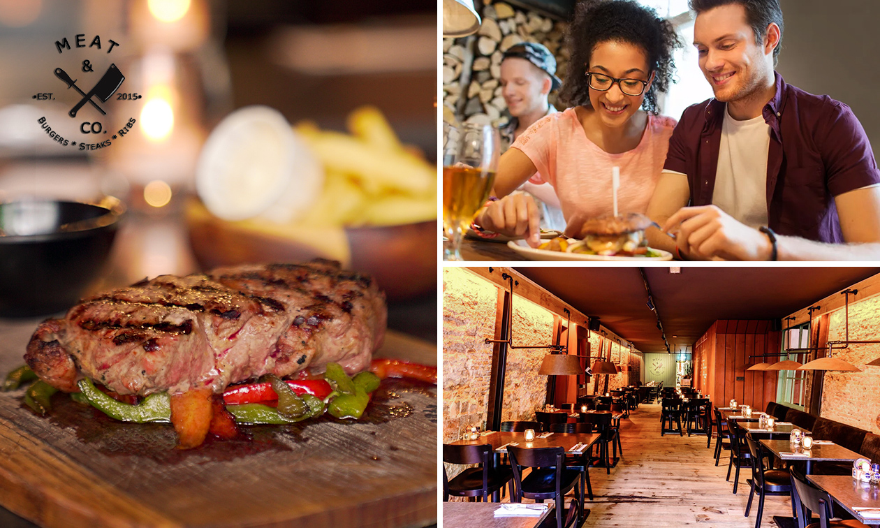 Restaurant Meat & Co, 3gangendiner bij Restaurant Meat & Co bespaar 37