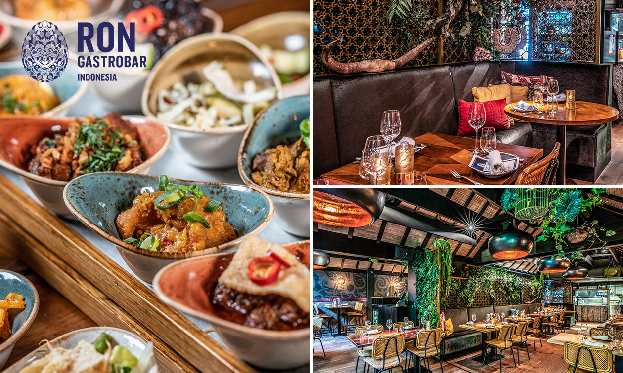 Ron Gastrobar Indonesia, Culinaire rijsttafel bij Ron Gastrobar Indonesia bespaar 30 in Ron Gastrobar Indonesia, Culinaire rijsttafel bij Ron Gastrobar Indonesia bespaar 30 in