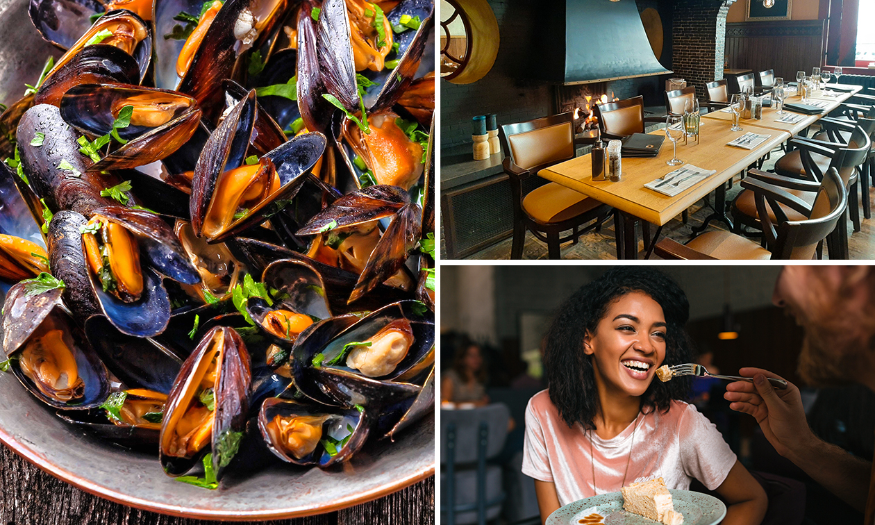 Sint Pietershoeve, Mosselen à volonté + dessert bespaar 34% in Brugge