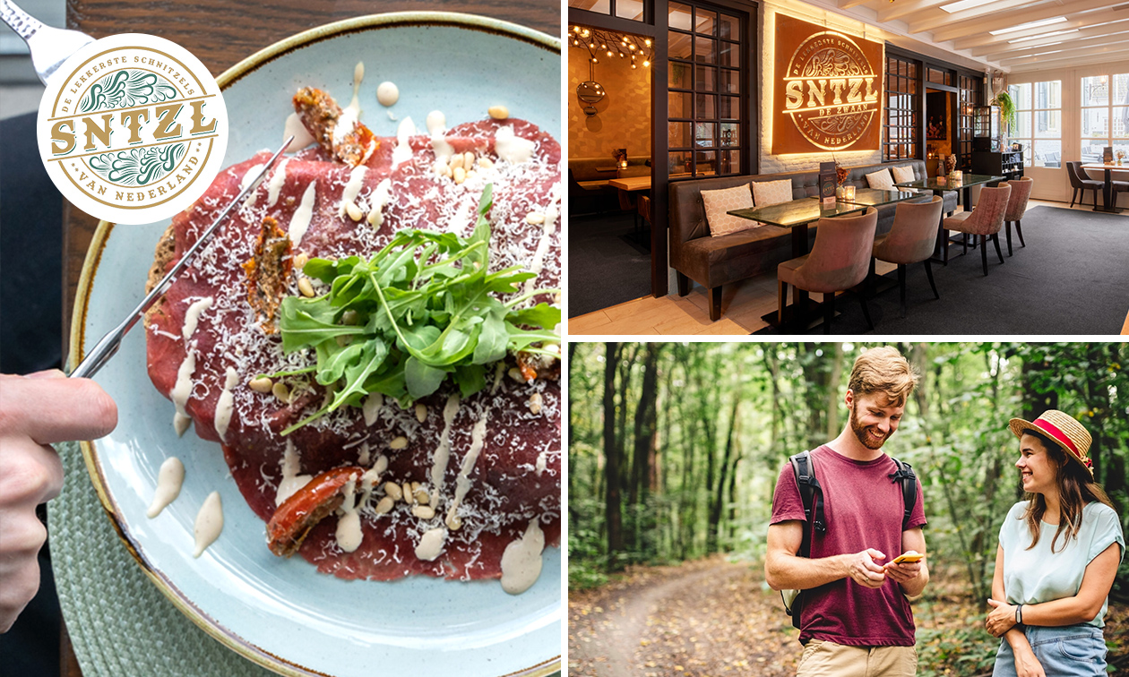 SNTZL. De Zwaan, Wandelarrangement + koffie + gebak + lunch bespaar 35%