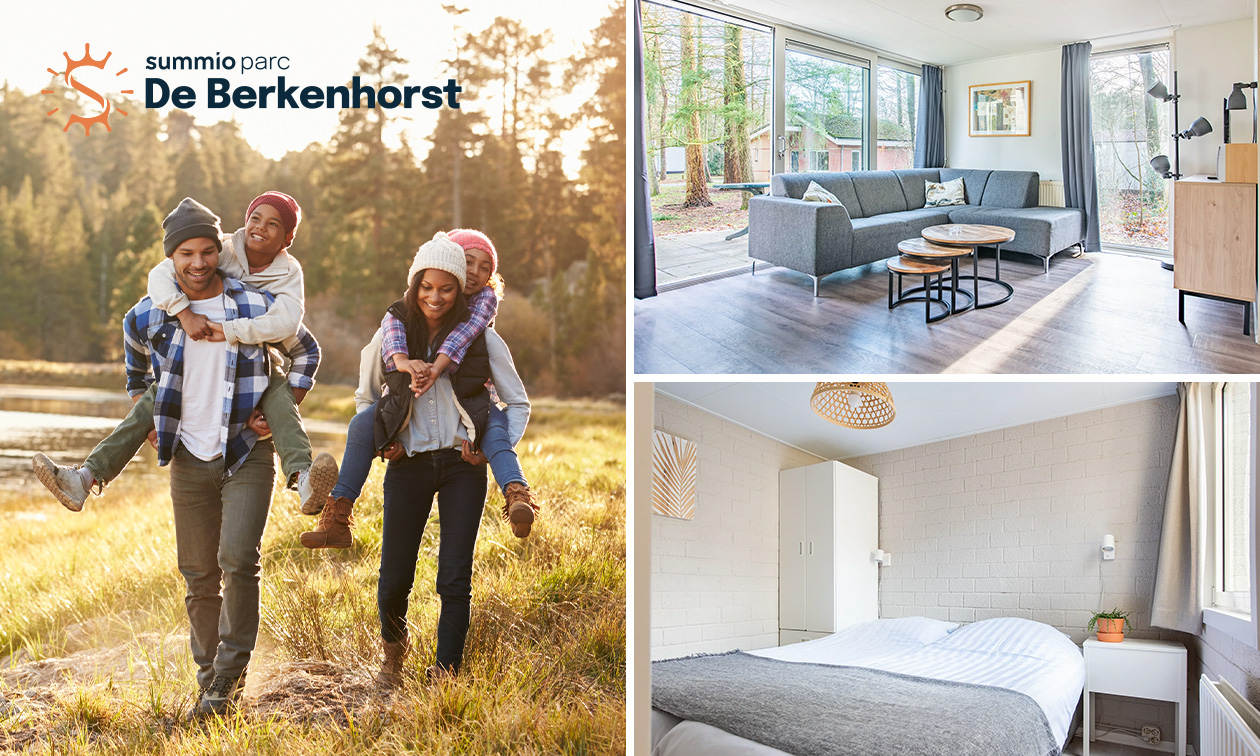 Summio Parc De Berkenhorst, Midweek of weekend weg voor 4 tot 6