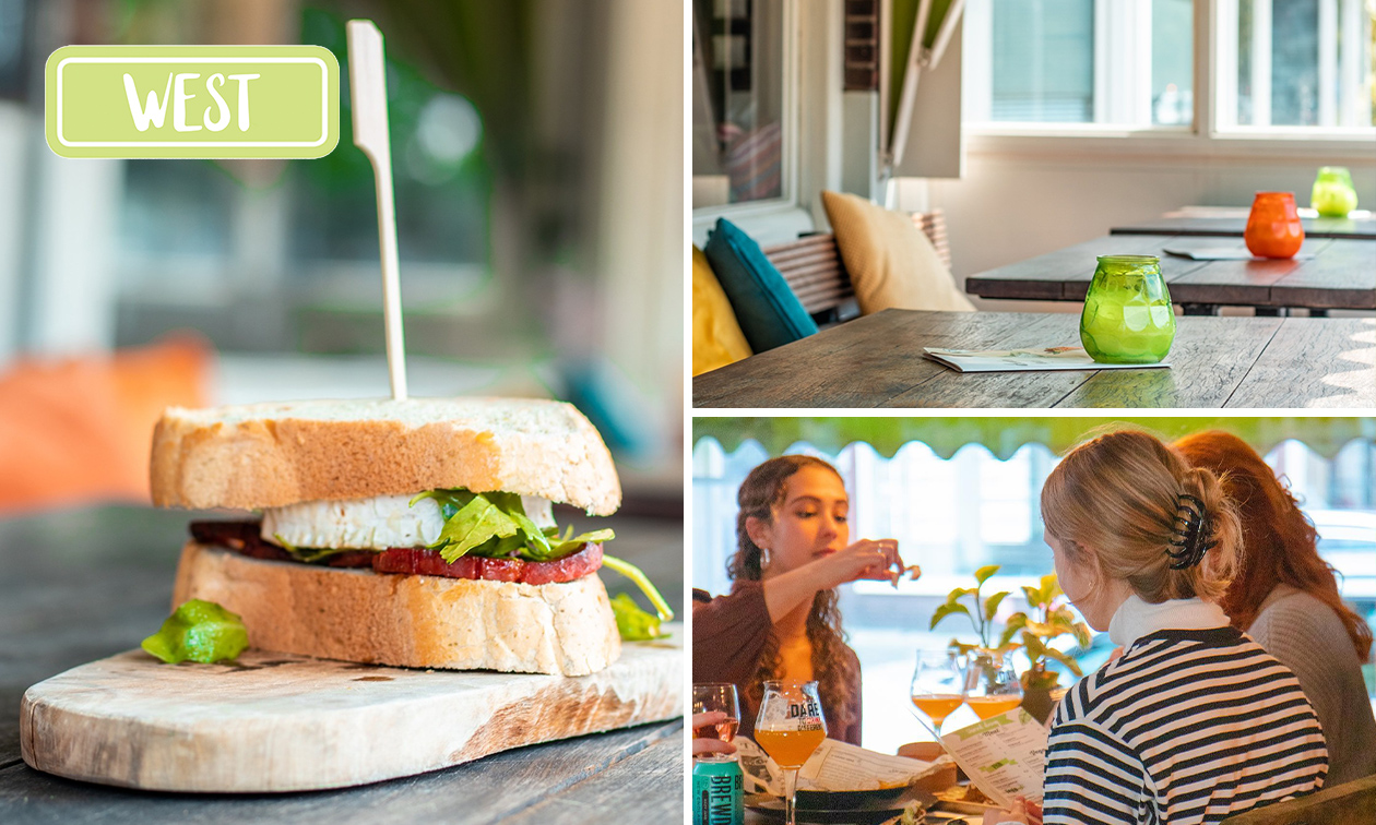 Restaurant West Utrecht, Lunchgerecht en seizoenssoep bij Restaurant